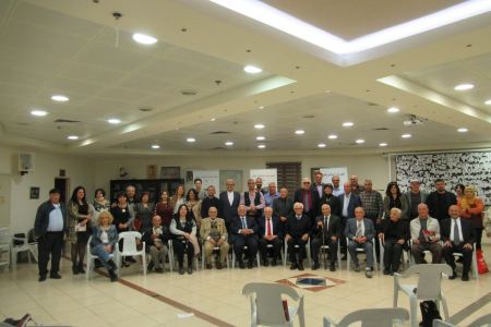 إشهار كتاب "إبداع في إبداع" في نادي حيفا الثقافي